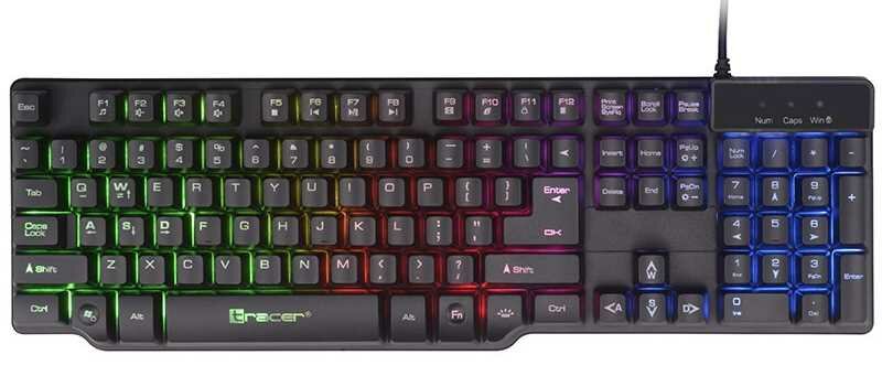 Klawiatura TRACER Gaming Mecano - Klawisze