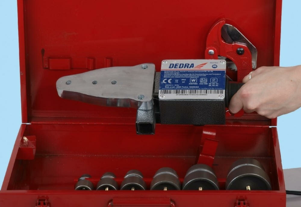 DEDRA-DED7515 zestaw urządzenie wkładki grzejne instrukcja karta gwarancyjna