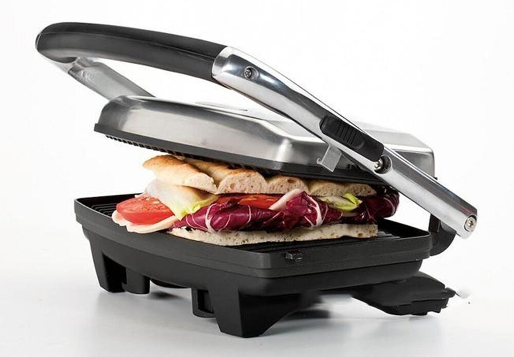 Grill elektryczny ARIETE 1911 funkcja Ideal Temp, świetny do grillowania, wszędzie gdzie potrzebujesz, szybkie i łatwe grillowanie