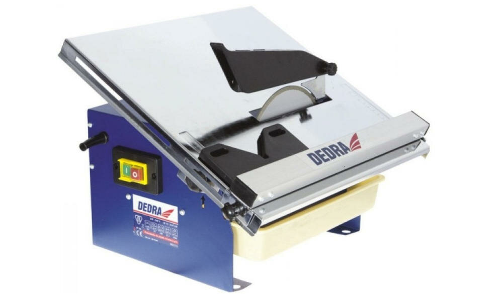 DEDRA-DED7711 przecinarka przecinanie płytki glazurnicze średnica tarcza otwór wysokość cięcie stół roboczy