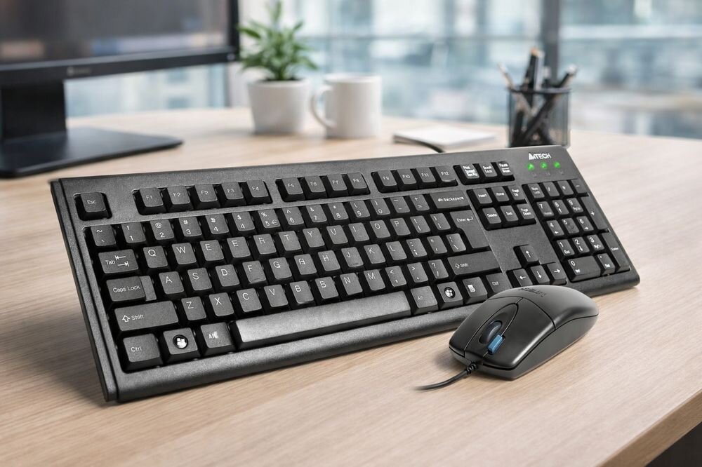 Zestaw A4TECH KM-72620D - klawiatura i mysz na blacie