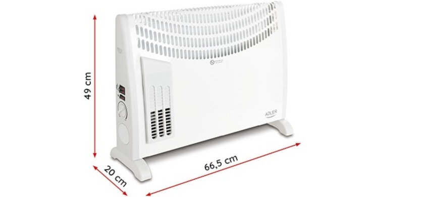 Grzejnik konwektorowy ADLER AD 7705 przenosny elektryczny alternatywa