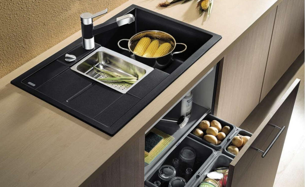 BLANCO funkcjonalność komora komfort użytkowanie zarysowania szok termiczny wysokie temperatury zarysowania zarysowania przebarwienia