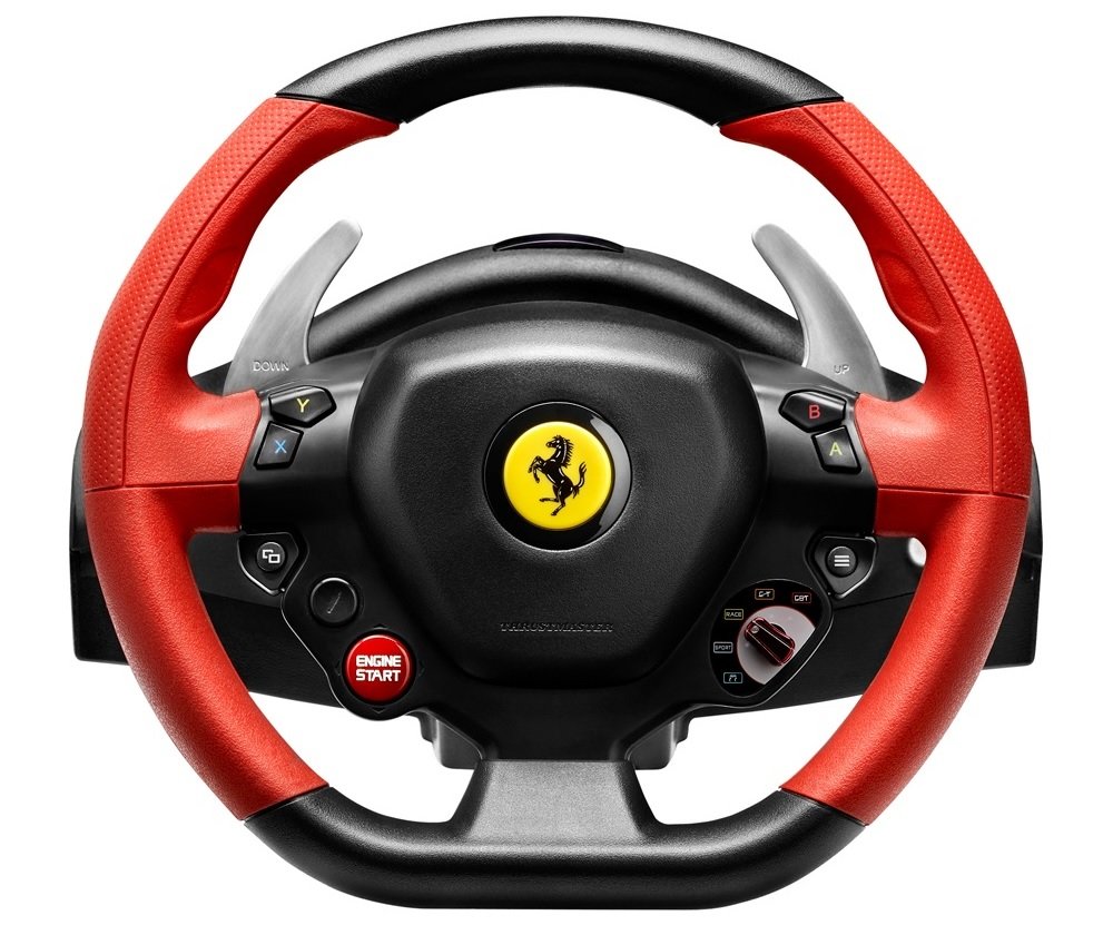 Kierownica THRUSTMASTER F458 Spider skala 7:10 poczucie realizmu chwyty wzmocnione gumą