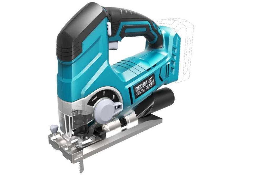 DEDRA-DED7015 wygodna wyrzynarka wycinanie krzywizna linia prosta diodowe ledy widoczność