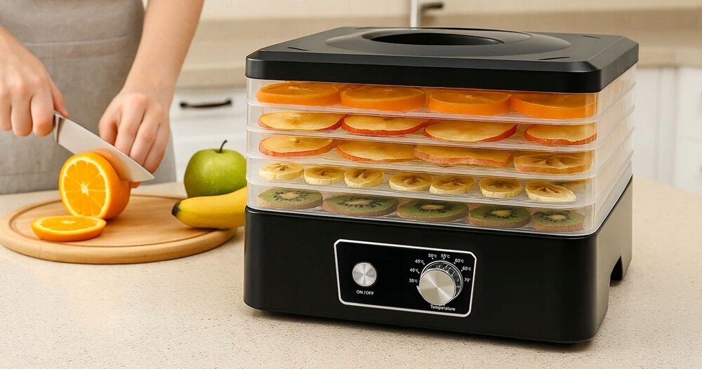 Suszarka do grzybów EXTRALINK Home Czarny kv początek opisu