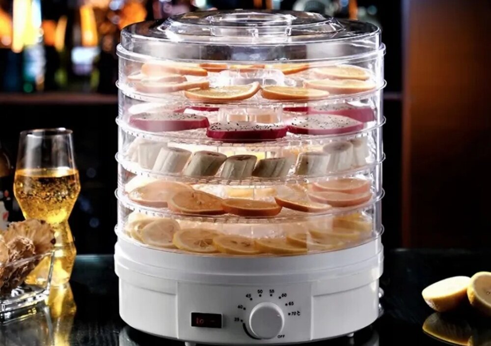 Suszarka do grzybów EXTRALINK Home + 5 Sit Biały kv początek opisu