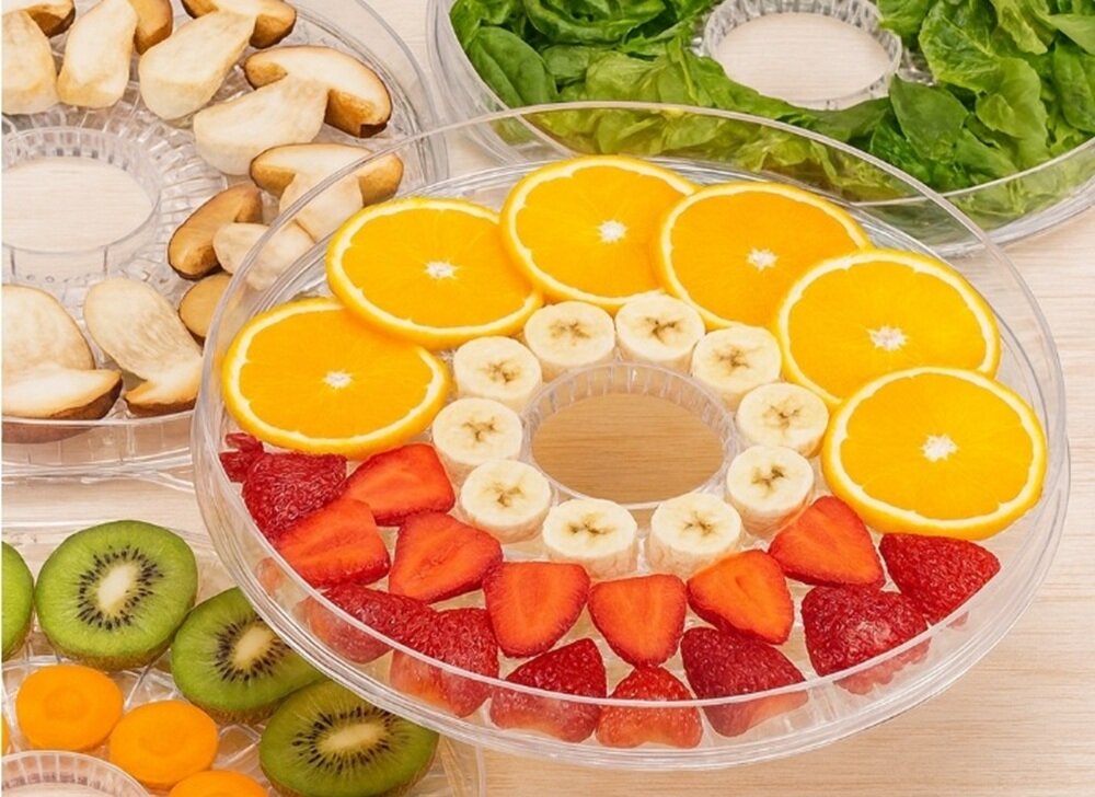 Suszarka do grzybów EXTRALINK Home + 5 Sit Biały 5 sit, wieksza ilość produktów, oszczędność czasu i energii