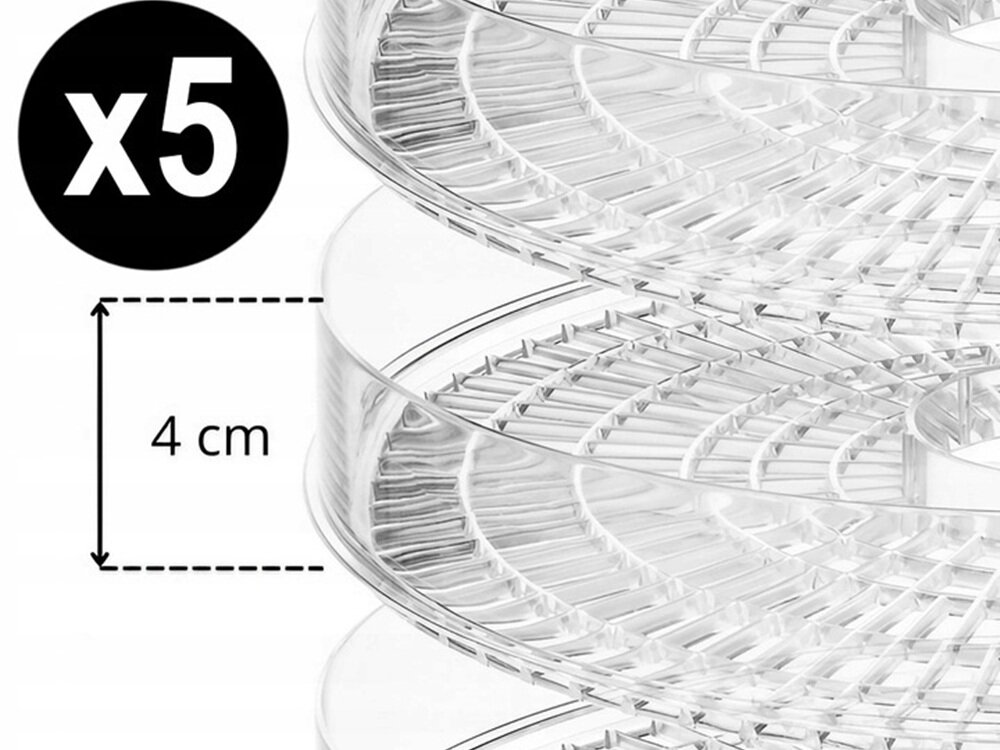 Suszarka do grzybów EXTRALINK Home + 5 Sit Biały