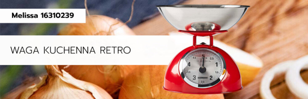 Waga kuchenna MELISSA 16310239 Klasyczny styl w kuchni prezentacja wizualizacja design wygląd 