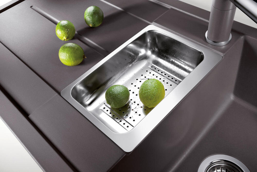 BLANCO zlewozmywak przestrzeń funkcjonalność szyny