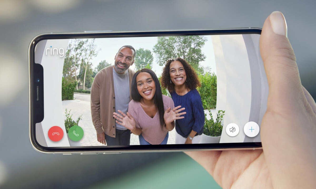 Wideodomofon RING Video Doorbell Pro B08M125RNW-S Srebrny kamera rozdzielczość jakość tryb nocny kąty widzenia