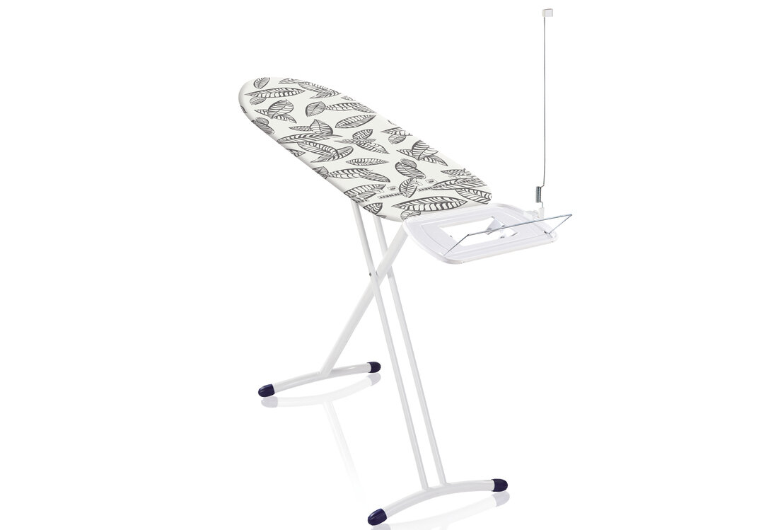 Deska do prasowania LEIFHEIT AirSteam Premium L 130 x 38 cm uchwyt na przewód drążek na wieszaki komfort pracy