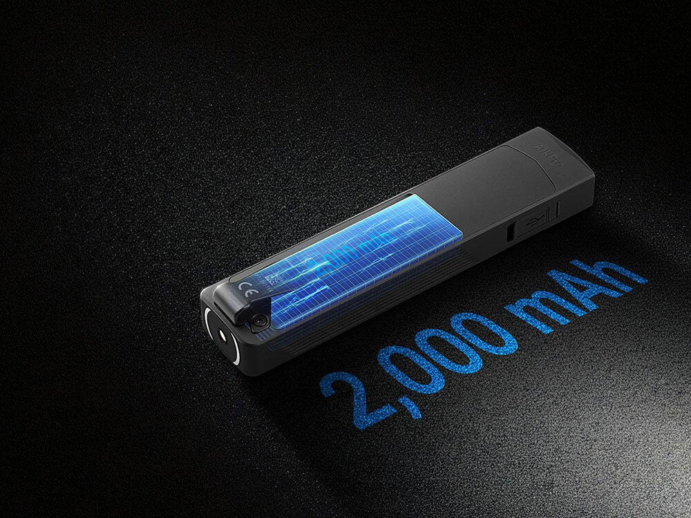 Latarka OLIGHT Arkfeld Class 1 Zielony, akumulator, USB-C, MCC, port, Arkfeld Pro z podświetlonym akumulatorem