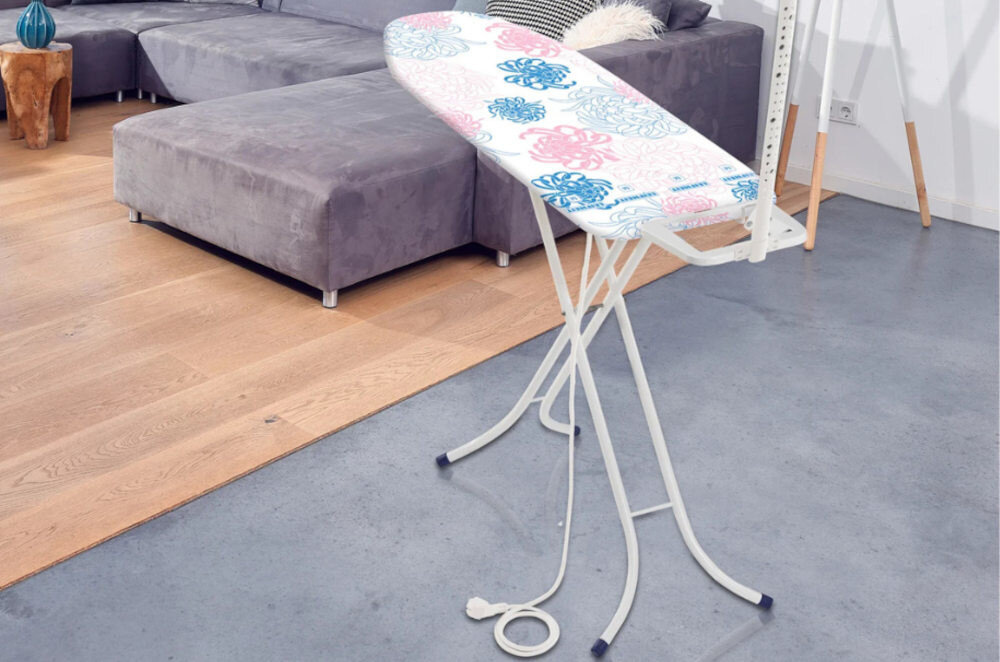 Deska do prasowania LEIFHEIT Fashion M Plus NF 120 x 38 cm Wygodna powierzchnia blat wymiary pokrowiec materiał wysoka jakość Blokada zabezpieczająca ułatwienie przechowywanie