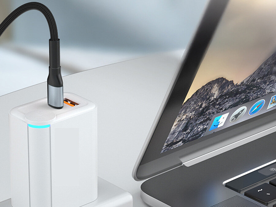 Kabel USB-C - USB-C 3MK Hyper Cable N-Series 60W 2 m Czarny kv początek opisu