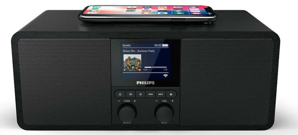 Radio internetowe PHILIPS TAR8805/10  - ładowanie