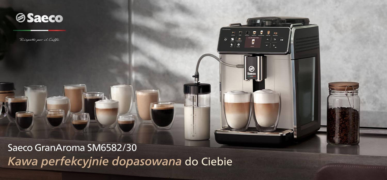 Ekspres do kawy automatyczny Saeco GranAroma w sklepach Media Expert Ekspres do kawy automatyczny Saeco GranAroma w sklepach Media Expert