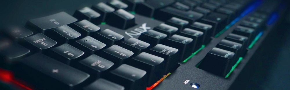 Klawiatura XTRFY K3 US - proste podłączenie uniwersalny kabel wejście USB długi przewód