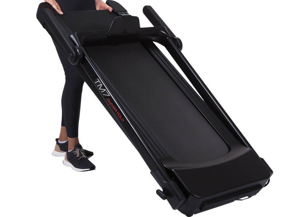 Bieznia elektryczna HAMMER CleverFold TM7 skladanie wymiary kolka uchwyt