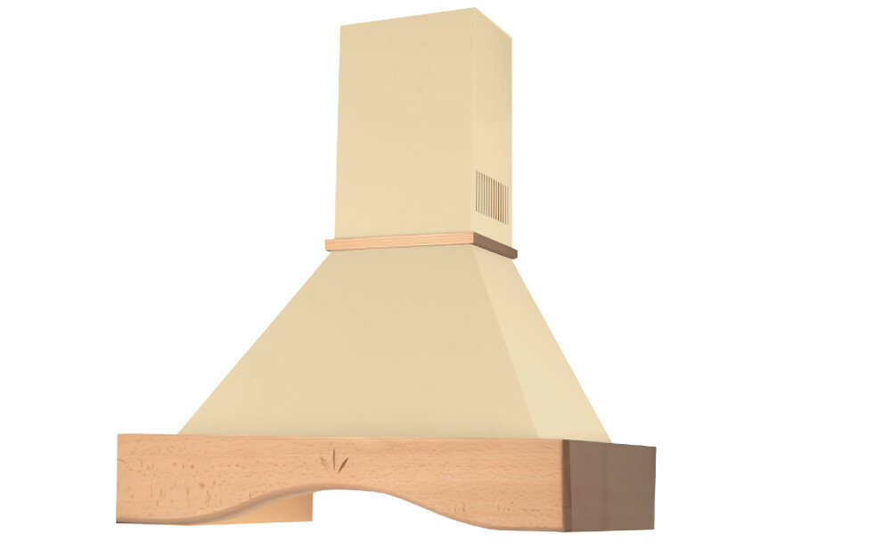 Okap VDB Classic A 60 Biały Niebarwiony filtrowanie moc poziomy