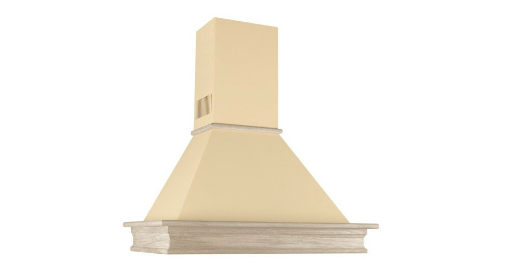 Okap VDB Classic A 60 Krem Niebarwiony moc silnik wyciąg pochłaniacz filty