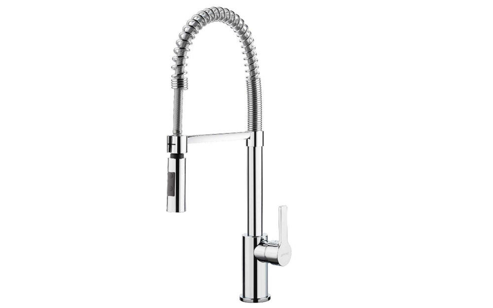 SMEG MID5CR obrotowa wylewka bateria kuchenna stojąca nowoczesny styl kuchnia elastyczna jednodźwigniowa funkcjonalność