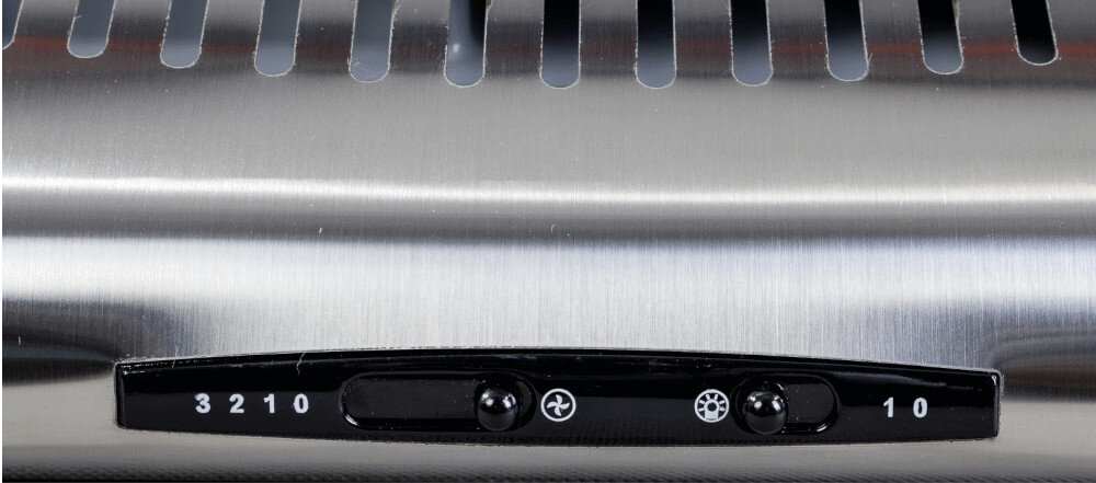 Okap VDB Plus Inox 50 tryby pracy wyciąg pochłaniacz