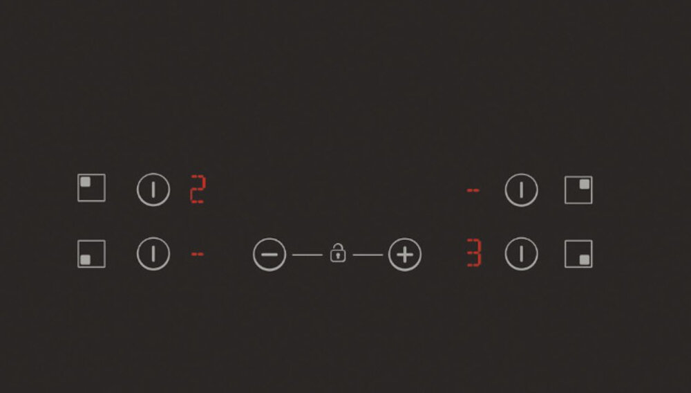 Plyta ceramiczna CANDY CH64CCB 4U2 proste i wygodne sterowanie dotykowe