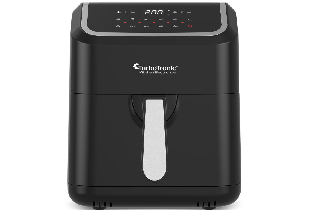 Frytkownica beztluszczowa TURBOTRONIC TT-AF12D Air Fryer bezpieczne blokada bezpieczenstwa
