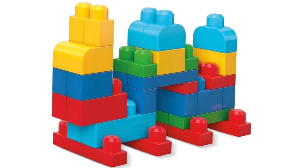 Klocki plastikowe FISHER PRICE Mega Bloks First Builders - uniwersalność