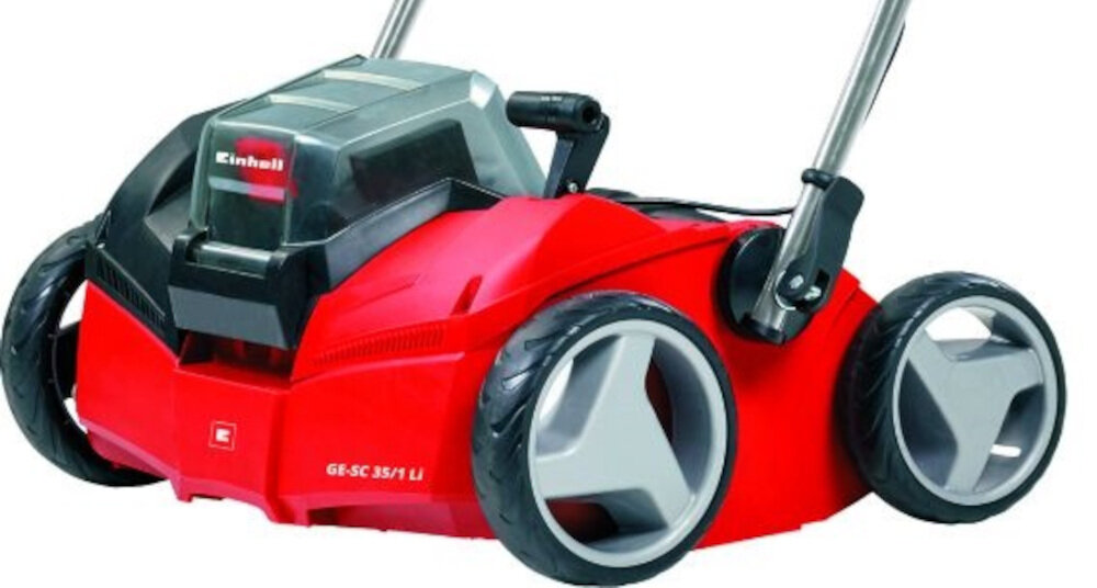 Wertykulator elektryczny EINHELL GE-SC 35-1 solidne wykonanie wygoda duża moc silnik bezszczotkowy duży moment obrotowy