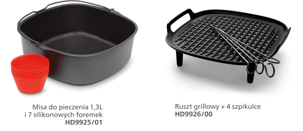 więcej możliwości gotowania z akcesoriami Philips więcej możliwości gotowania z akcesoriami Philips