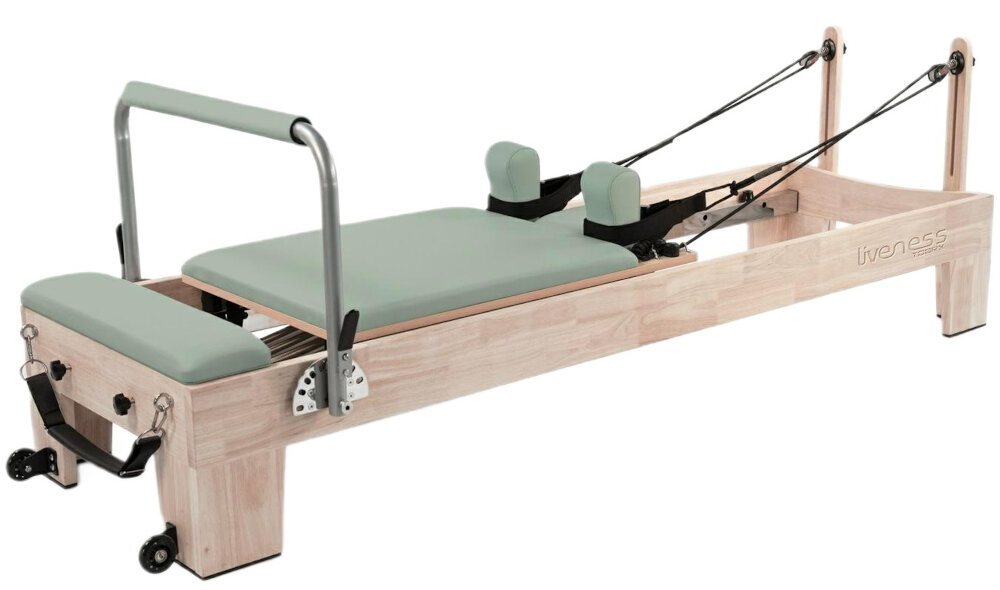 Reformer do pilatesu TOORX Liveness PTX8000 Czarny