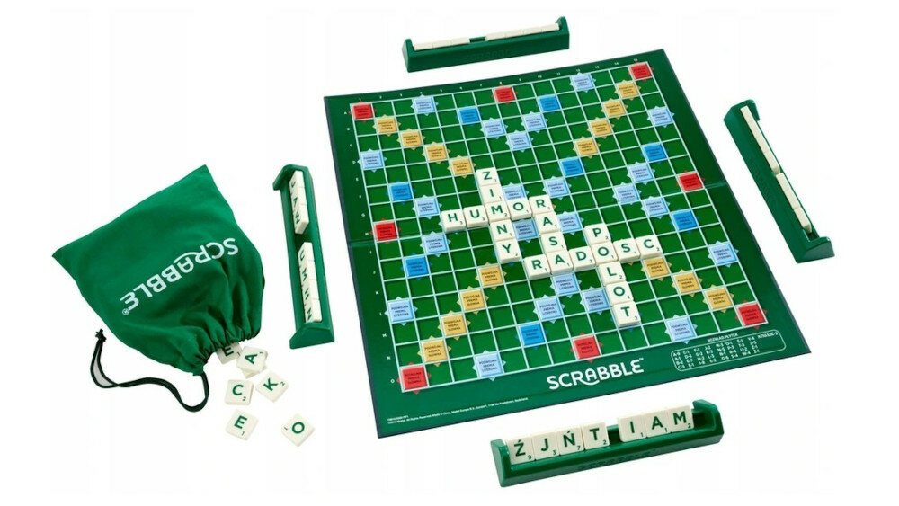 Gra planszowa MATTEL Scrabble Original - gra