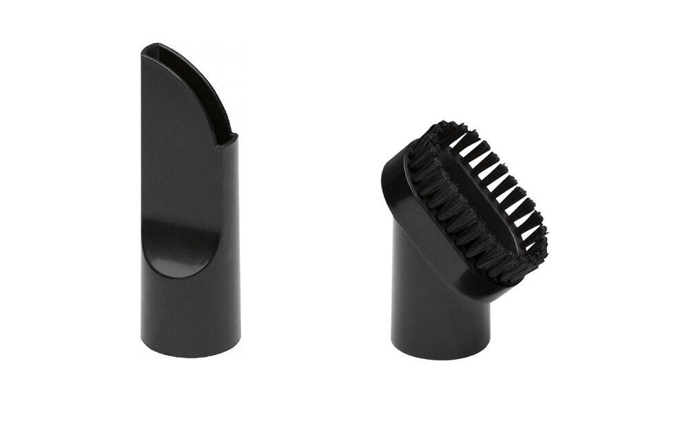 Odkurzacz CLATRONIC BS 1285 Obudowa ze stali nierdzewnej szczotka dywanowo podłogowa szczotka szczelinowa odkurzanie na mokro odkurzanie na sucho