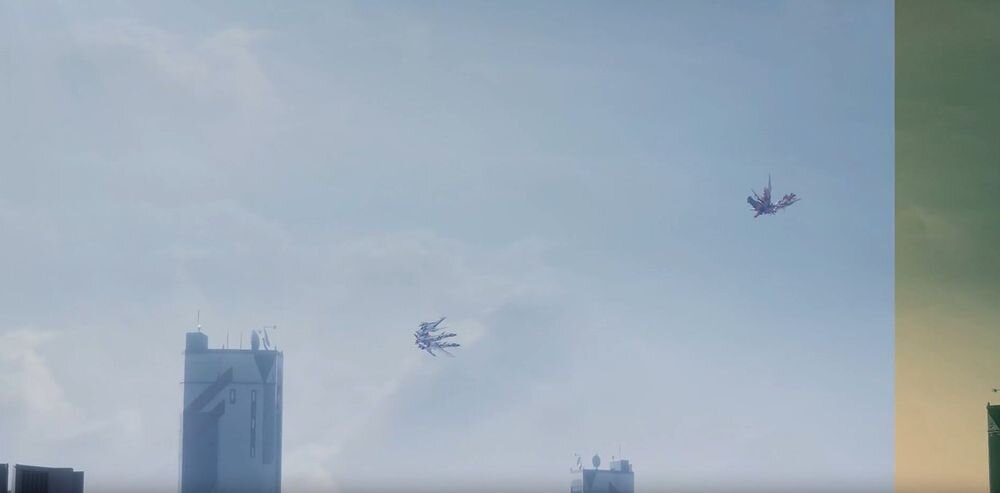 Projektor XGIMI Horizon 20 gaming 240 Hz 1 ms input lag VRR ALLM duży ekran 200 cali gry, kadr z gry