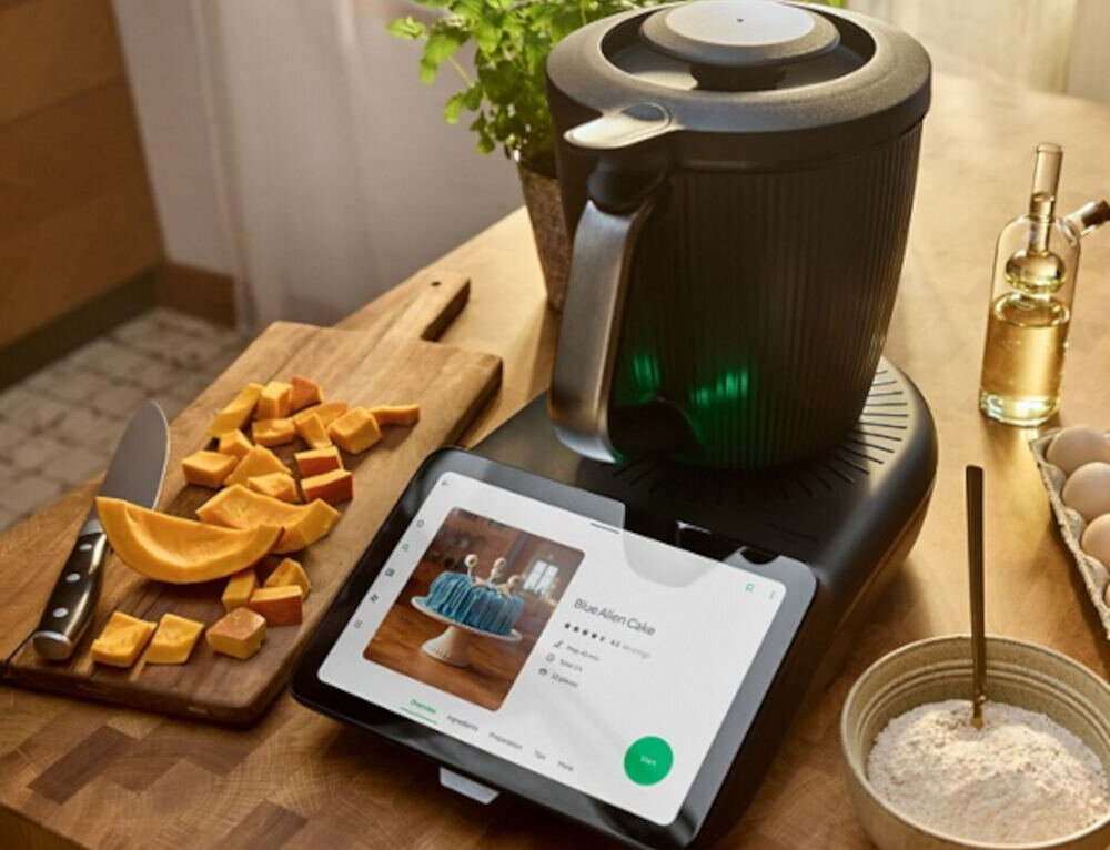 Termorobot wielofunkcyjny VORWERK Thermomix TM7 z wagą i funkcją gotowania Wypieki bez wysiłku tryb ciasto wyrabianie