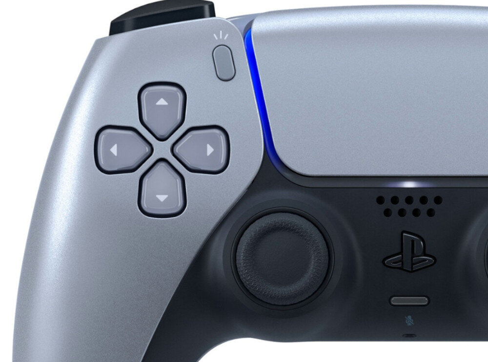 Kontroler SONY DualSense urządzeniem iPad, iPhone, Mac lub Apple TV Bluetooth® PlayStation® panelu dotykowego, czujnika ruchu oraz adaptacyjnych efektów Trigger