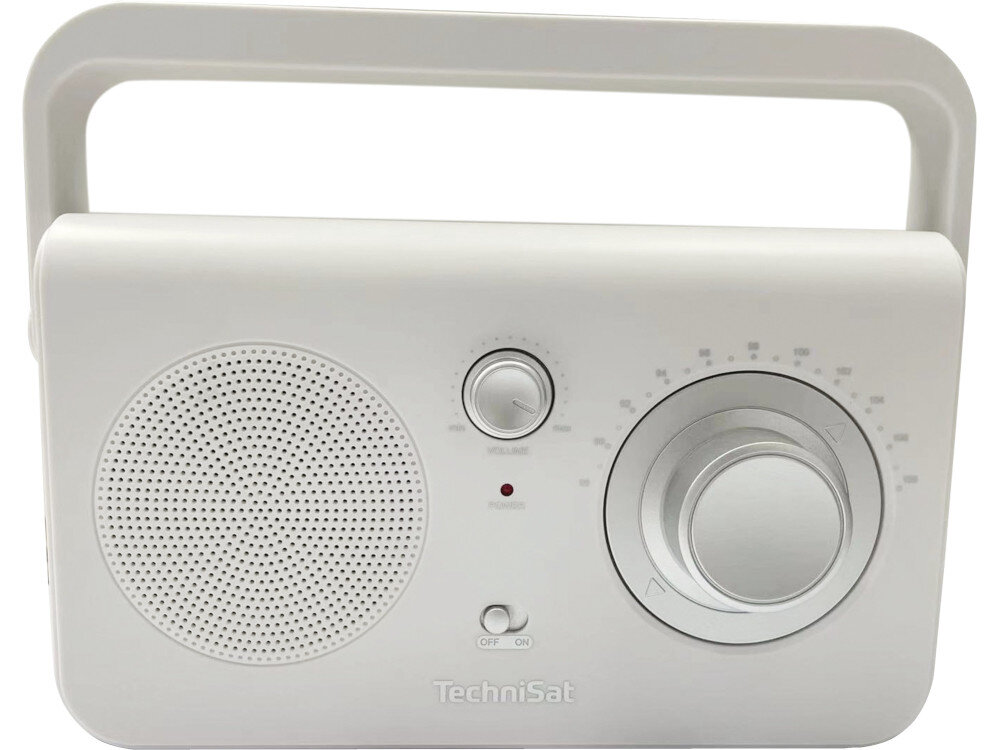 Radio TECHNISAT Classic 100 Biały głośnik moc antena złącze pokrętła