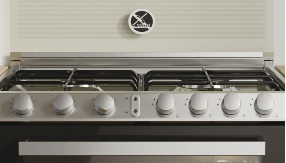 Kuchnia gazowo-elektryczna ze zmywarką CANDY TRIO4GXNT/1 zapalarka pokrętła