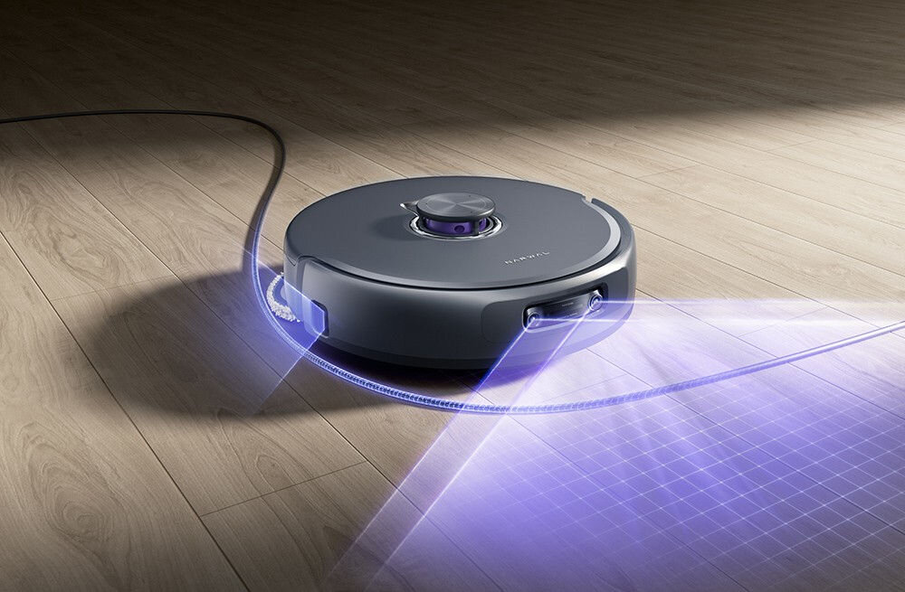 Robot sprzątający NARWAL Freo Z10 Ultra Biały do każdego dywanu rozpoznaje typ powierzchni tryb zmywania i zamiatania