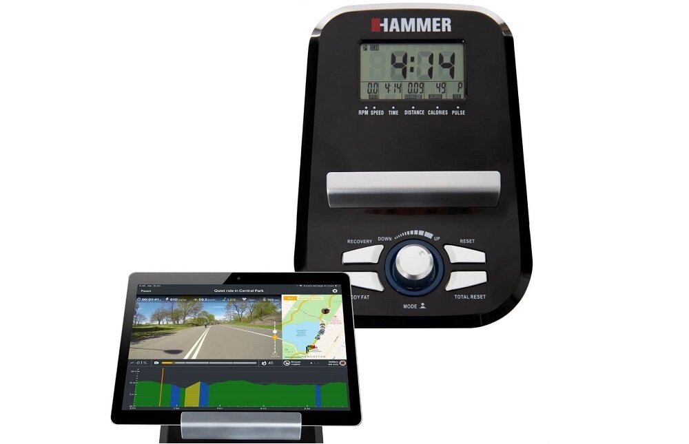 Orbitrek magnetyczny HAMMER Ellyptech CT3 Uchwyt na urządzenie mobilne