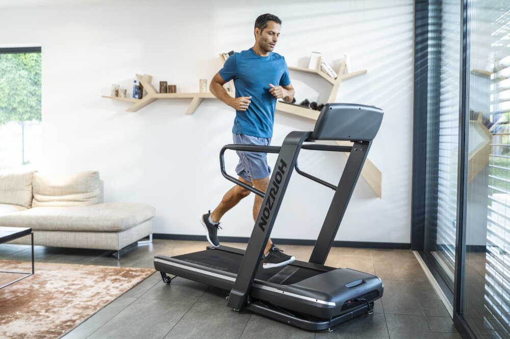 Bieżnia elektryczna HORIZON FITNESS Omega Z Grafitowy 2200W 20km-h trening w domowym zaciszu dbalosc o sylwetke zdrowie sport