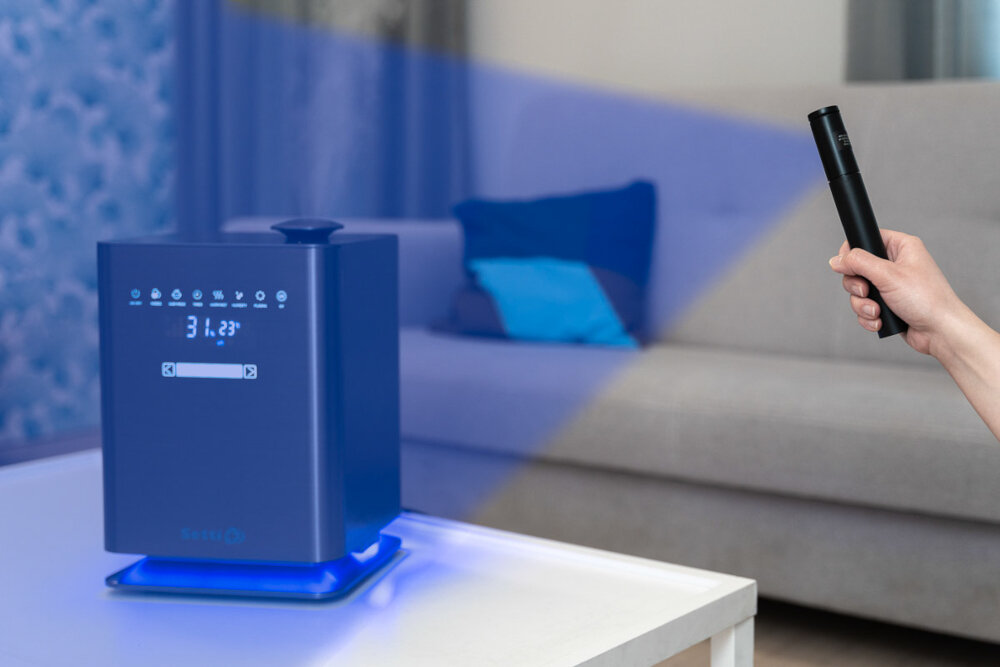 Nawilżacz SETTI+ Smart AH900 lampa uv sterylizacja powietrza bakterie wirusy