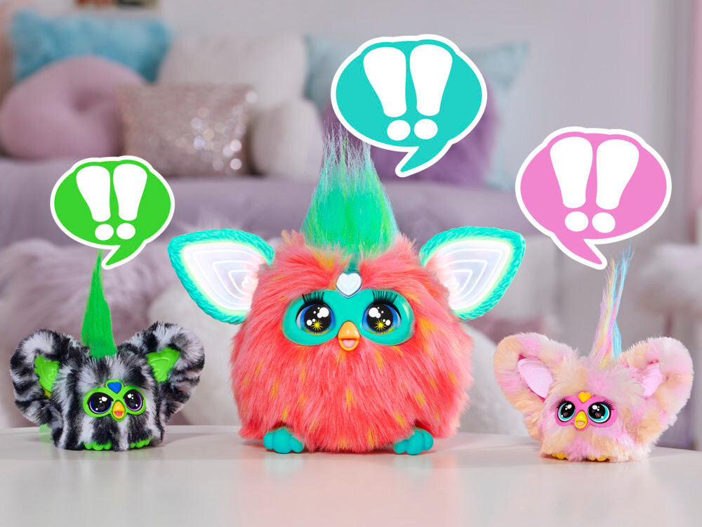 Maskotka HASBRO Furby Furbisie Luv-Lee F8895 interakcja z Furby zaczep do plecaka