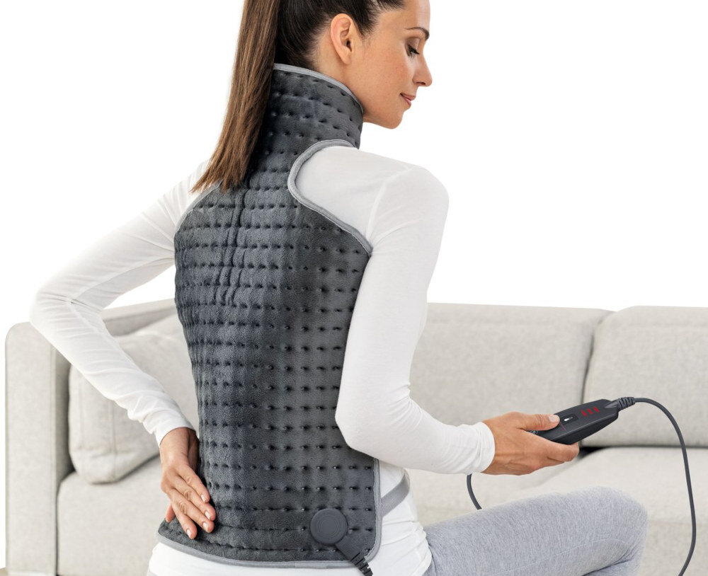 Poduszka elektryczna BEURER HK 64 design prezentacja wizualizacja wygląd Komfort ciepła w zasięgu ręki