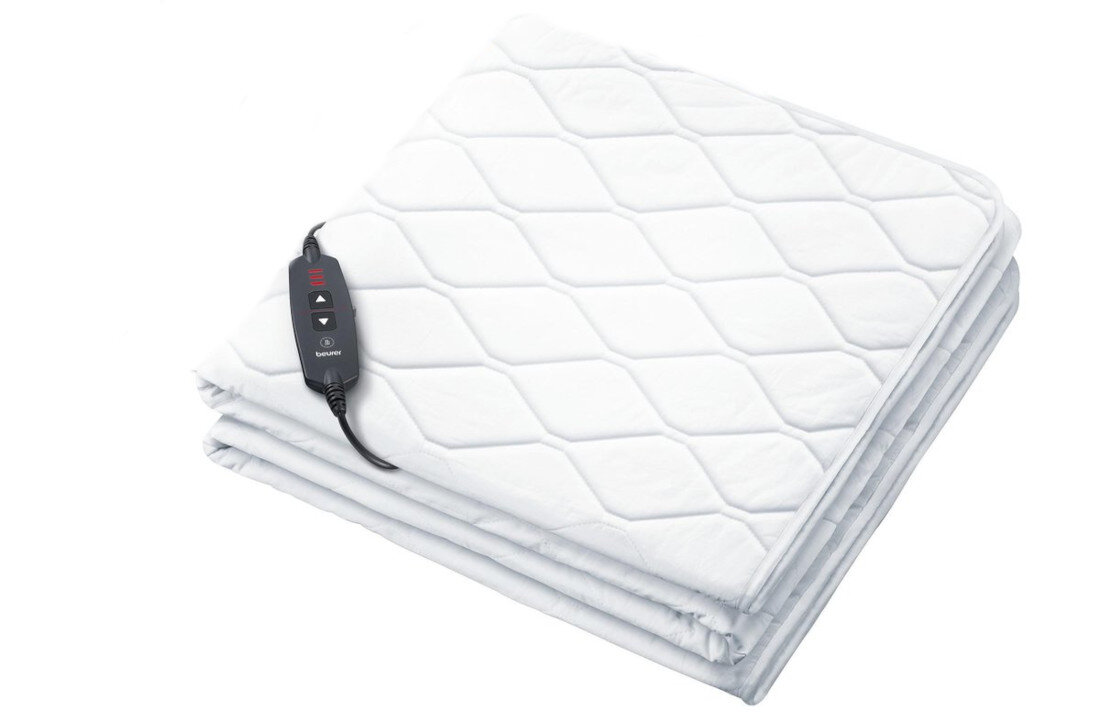 Koc elektryczny BEURER UB 74 Trzy poziomy temperatury dostosowanie potrzeby z miękkiej bawełny ciepłego polaru komfort o każdej porze roku