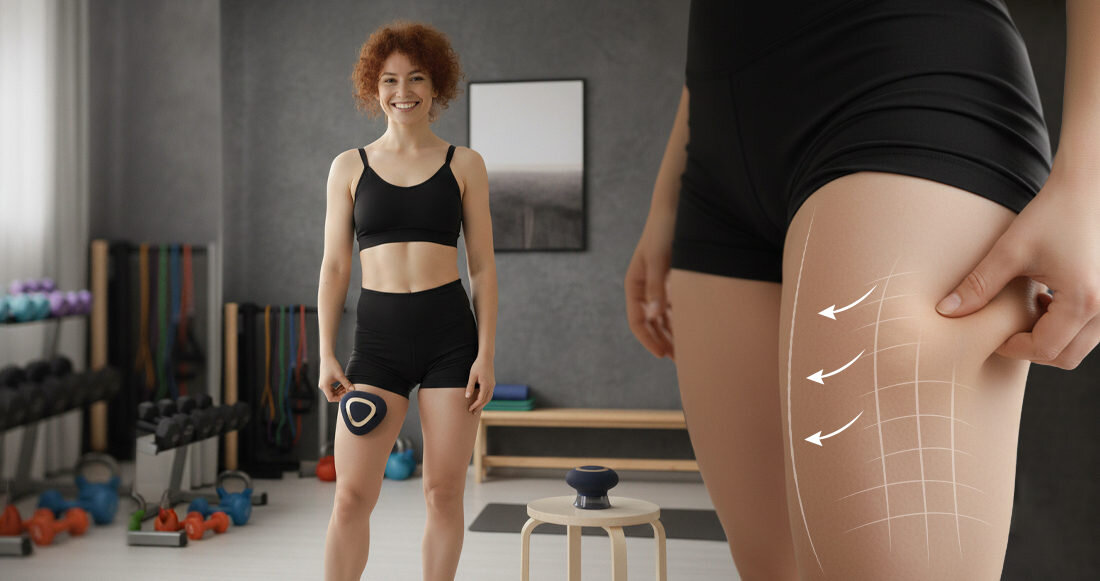 Masażer antycelulitowy MEDIVON Cushy 2 Maksymalna wygodajednym przyciskiem  3 programy masażu 4 poziomy mocy 4 stopnie podgrzewania dopasowanie potrzeby  Timer automatycznie wyłączając urządzenie  czas