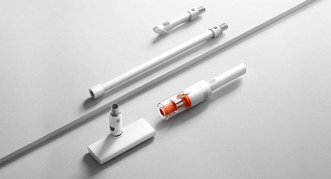 Odkurzacz XIAOMI Vacuum Cleaner P30 EU Szczotki do różnych powierzchni Lekki pręt szczotkowy Szczotka szczelinowa 2 w 1 czyszczenie narożników, tapicerki i wnętrza samochodu